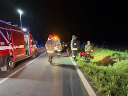 Incidente a Villa Biscossi: motociclista trasportato con l’elisoccorso