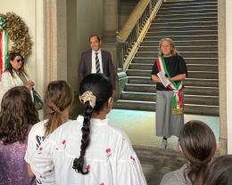 Un Comune a misura di bambino: gli alunni della Regina Margherita in visita al Palazzo municipale