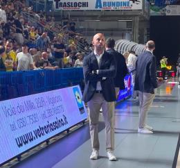 Basket, serie A2, coach Lorenzo Pansa: «Livello di gioco che non c'entra nulla con il play-out; peccato che uno delle due debba retrocedere»
