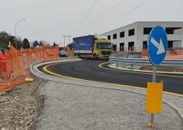 Rotonda di Gambolò: «Progettata per assicurare la sicurezza dei pedoni»