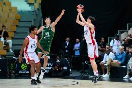 Basket - Euroleague NextGen: Lonati e Grassi con Olimpia Milano s'inchinano a Zalgiris Kaunas