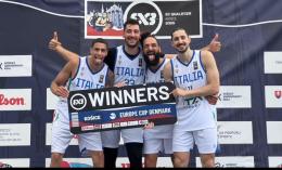 Basket 3x3, l'Italia di Peroni supera all'overtime il Montenegro e va alle finali della Fiba Europe Cup