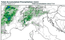 L’ondata di caldo intenso potrebbe attenuarsi da domenica con possibili temporali