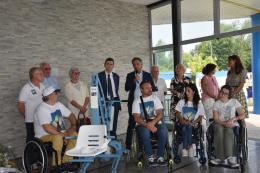 Un sollevatore per disabili alla piscina Santa Maria grazie al Memorial Lele Levati