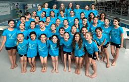 Nuoto sincronizzato, la H2Sport chiude la stagione con il botto: 18 medaglie al Campus Aquae di Pavia