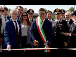 Robbio, taglio del nastro per la nuova caserma dei carabinieri