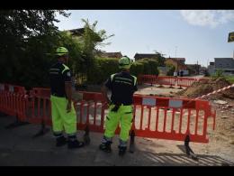 Vigevano, guasto idrico in via Marzabotto. Il sindaco Ceffa: «Situazione stabilizzata, ma non risolta»