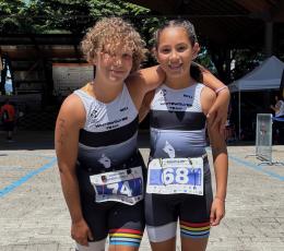 Campionati regionali di aquathlon giovani: bene il Whitewolves Team Vigevano