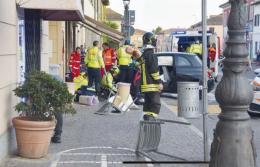 Gravellona, è morta nel pomeriggio la donna di 51 anni travolta da un'auto in piazza
