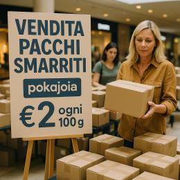 Arrivano i pacchi smarriti: al Ducale si compra… al buio!
