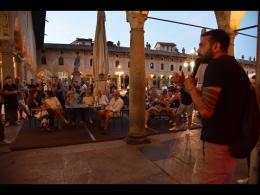 Sicurezza: un centinaio di cittadini in Piazza Ducale per chiedere più controlli 