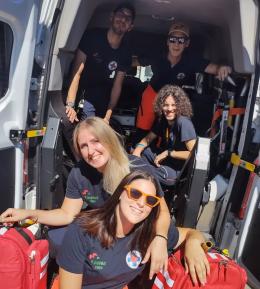 Un contingente della Croce Azzurra di Vigevano in Vaticano per il Giubileo dei Giovani
