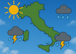 Il caldo di Caronte non molla: sole e afa in tutta Italia, con qualche temporale sui rilievi