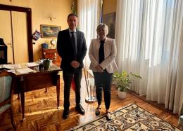 Il dirigente della polizia ferroviaria della Lombardia in visita al prefetto Francesca De Carlini