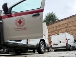 Maltempo, una delegazione della Croce Rossa di Vigevano in supporto alle popolazione dell'Oltrepò