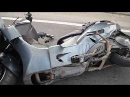 Lo scooter tampona una Panda. Un uomo all'ospedale