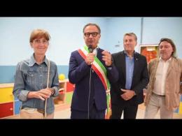 Vigevano, l'inaugurazione della “nuova” scuola dell'infanzia Santa Maria delle Vigne