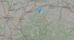 Rilevata una scossa di terremoto in provincia di Pavia. Epicentro a Montalto Pavese
