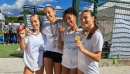 Atletica leggera, Laura Caresana (Atletica Vigevano) medaglia d'oro nella staffetta 4x100 con la squadra della Lombardia