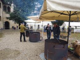 Caldarroste e polenta: due giorni con gli Alpini