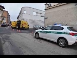 Vigevano, scontro all'incrocio di via Oberdan. Due feriti