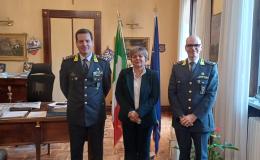 Il Comandante regionale della Guardia di finanza in visita al prefetto di Pavia