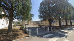 I "predoni del rame" in azione all'interno del cimitero di Frascarolo