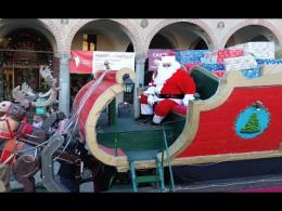 Vigevano, la slitta di Babbo Natale &egrave; arrivata  in piazza Ducale