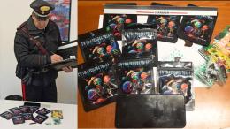 Vigevano: aveva nascosto le dosi di hashish  nelle bustine delle figurine