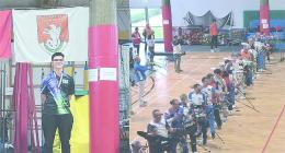 L&rsquo;arciere vigevanese Samuele Bruni conquista il terzo gradino sul podio, ottenendo la medaglia di bronzo