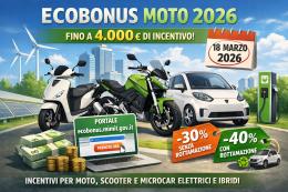 Al via da oggi gli ecobonus per moto e scooter ibridi o elettrici