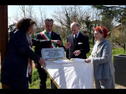 Vigevano: il parco di via Podgora, realizzato dalla Md Spa, &egrave; stato intitolato alla memoria di Ilaria Alpi e Miran Hrovatin