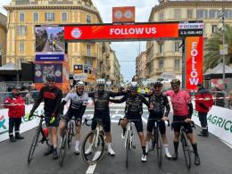 Ciclismo, 27 amatori sulle strade della Milano-Sanremo