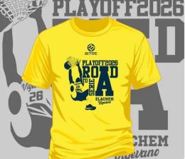 Basket, serie B: dal 26 aprile in vendita le magliette-play-off per i tifosi