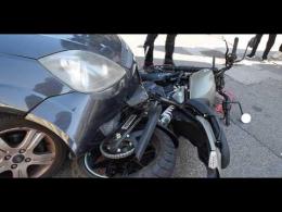 Vigevano: scontro in corso Genova, ferito giovane motociclista