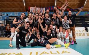 Volley femmilie, sil sogno della Florens Vigevano è realtà: vinta la Coppa Italia