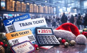 Natale e Capodanno, i prezzi dei trasporti volano: l&rsquo;allarme di Federconsumatori