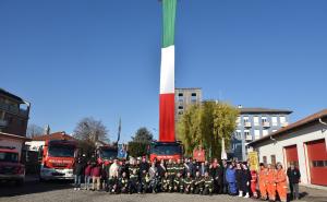 Vigili del fuoco: la cerimonia in caserma a Vigevano per Santa Barbara