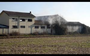 Incendio in via Aguzzafame: l'intervento dei vigili del fuoco