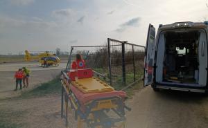 Ottobiano, motociclista cade in pista: trasportato all'Humanitas di Rozzano con l'elisoccorso