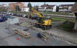 Nella stazione ferroviaria di Vigevano sono arrivate le ruspe