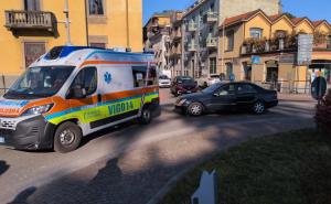 Vigevano, una ambulanza della Croce Azzurra in servizio &egrave; stata tamponata nei pressi del Pronto soccorso