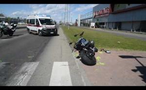 Vigevano: scontro tra moto e utilitaria sulla circonvallazione