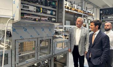 Il presidente di Assolombarda Pavia Tommaso Rossini in visita alla Ilpra