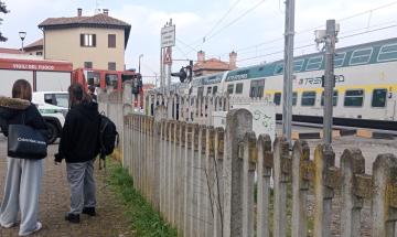 Una persona &egrave; stata investita da un treno ad Abbiategrasso