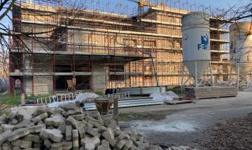 &Egrave; ripartito dopo una lunga interruzione il cantiere del nuovo Pollini