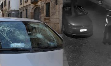 Raid vandalico dopo una notte di baldoria: denunciati due ventenni di Vigevano