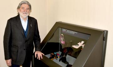 Il Comune di Vigevano accoglie le calzature dello stilista Gianpietro Papa