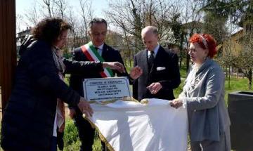 Vigevano:, il parco di via Podgora, realizzato dalla Md Spa, &egrave; stato intitolato alla memoria di Ilaria Alpi e Miran Hrovatin