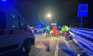 Investiti sul ponte tra Pieve del Cairo e Sale: soccorsi in codice rosso